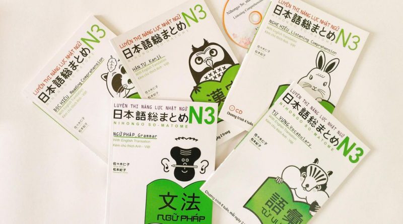 Một số loại sách giúp học tiếng Nhật N3 hiệu quả nhất